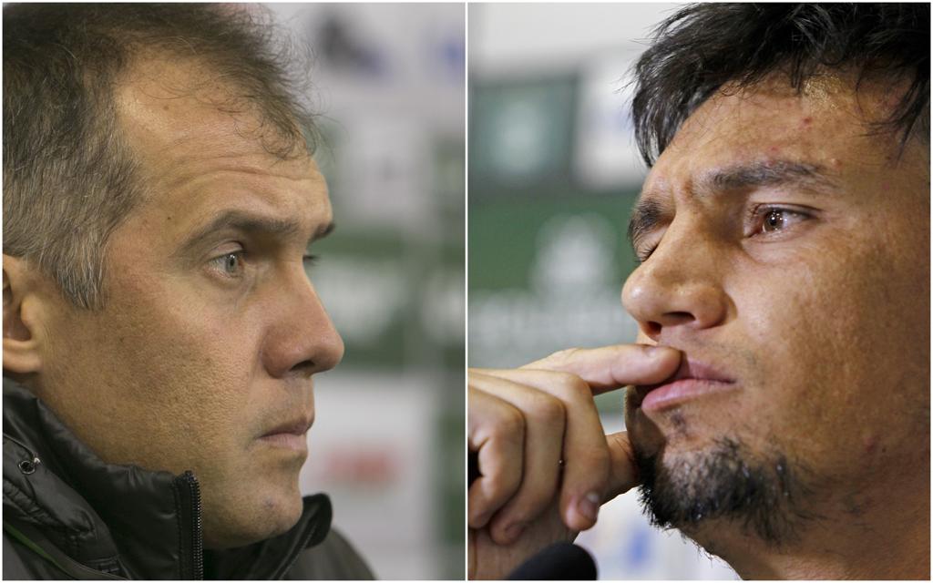 O técnico Eduardo Baptista segue no comando do Coritiba apesar do interesse do Bahia; já o volante João Paulo vai para Londrina. | /Gazeta do Povo