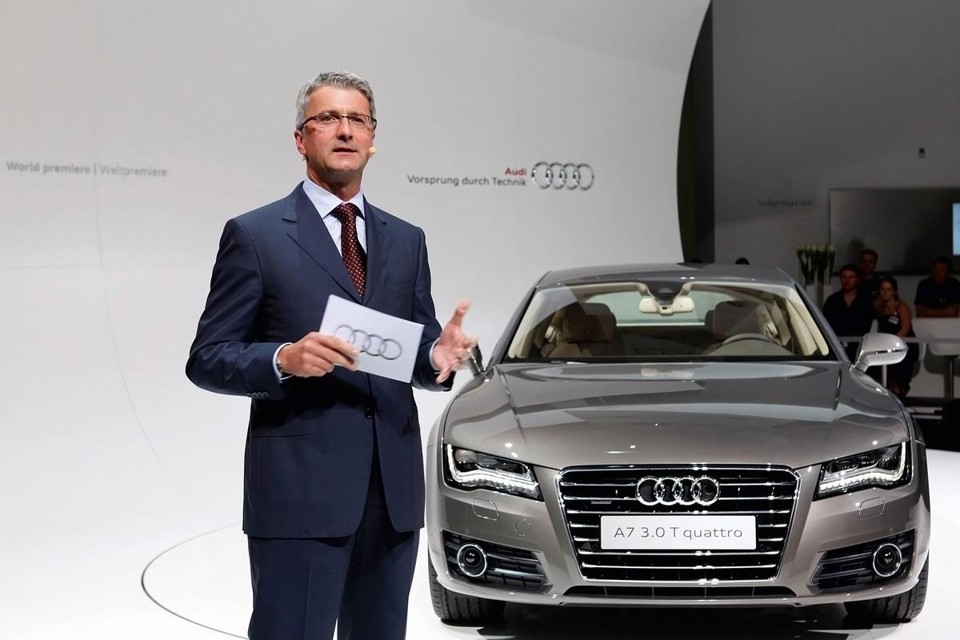 Rupert Stadler, presidente da Audi. | Divulgação Audi