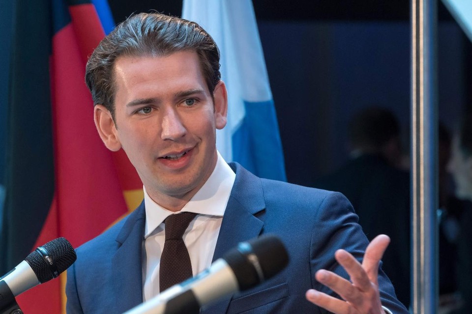 Chanceler da Áustria, Sebastian Kurz | PETER KNEFFELAFP
