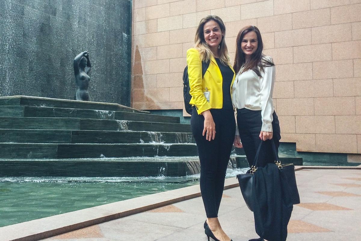 Camila Lopes e Melissa Gava: fundadoras da startup passaram por duas acelerações, em 2017, e hoje estão sediadas no Google Campus | Divulgação
Mediação Online