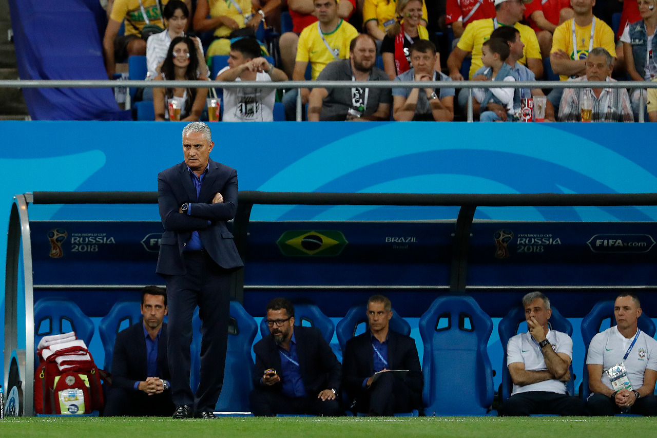 Para Tite, falta em Miranda no gol da Suíça foi muito clara. | /Jonathan Campos / enviado especial da Gazeta do Povo