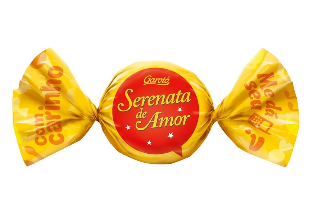 Bombom Serenata de Amor. | Garoto/Divulgação