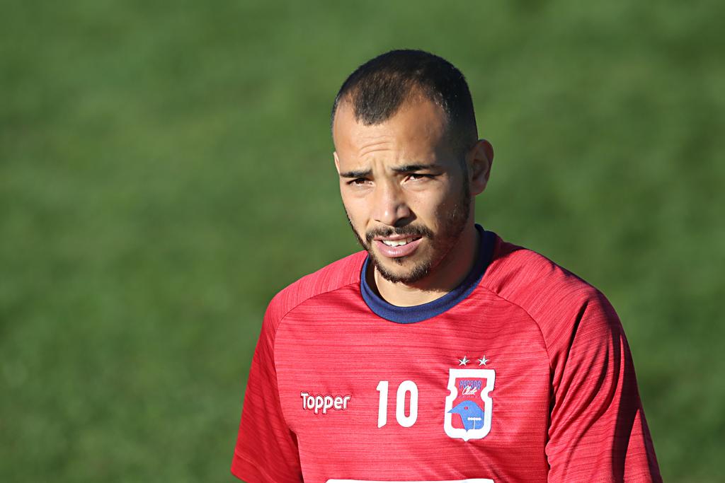 O atacante Rodolfo, de 26 anos, marcou 10 gols pelo Boa Esporte na Série B de 2017, um deles na festa de despedida do ídolo paranista Marcos. | Albari Rosa/Gazeta do Povo