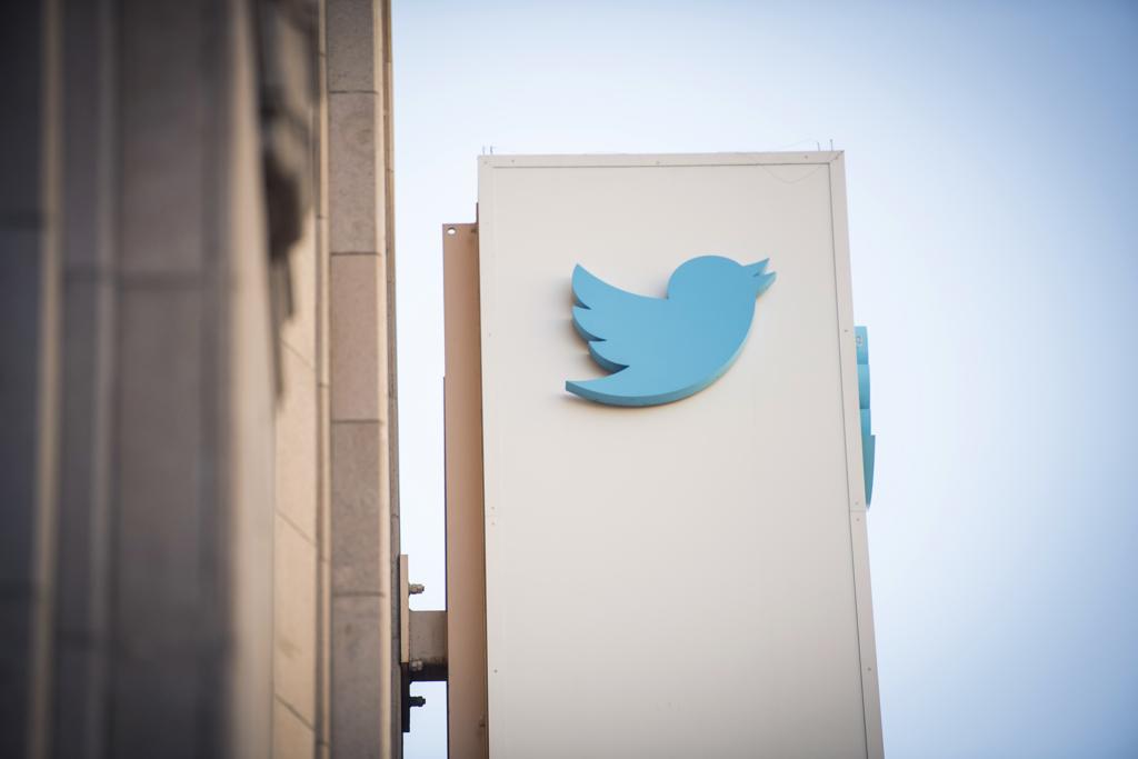 Logo do Twitter. | David Paul Morris/Bloomberg