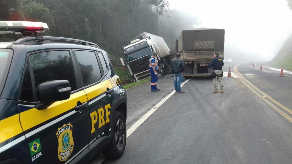 Ao todo, a PRF também registrou menos acidentes neste início de ano | PRF/