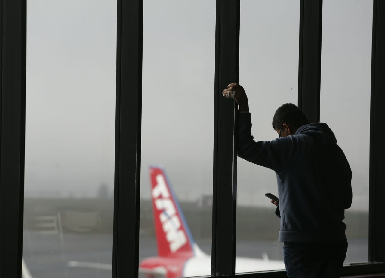 Quem ia viajar logo cedo precisou ter muita paciência | Aniele Nascimento/Aniele Nascimento