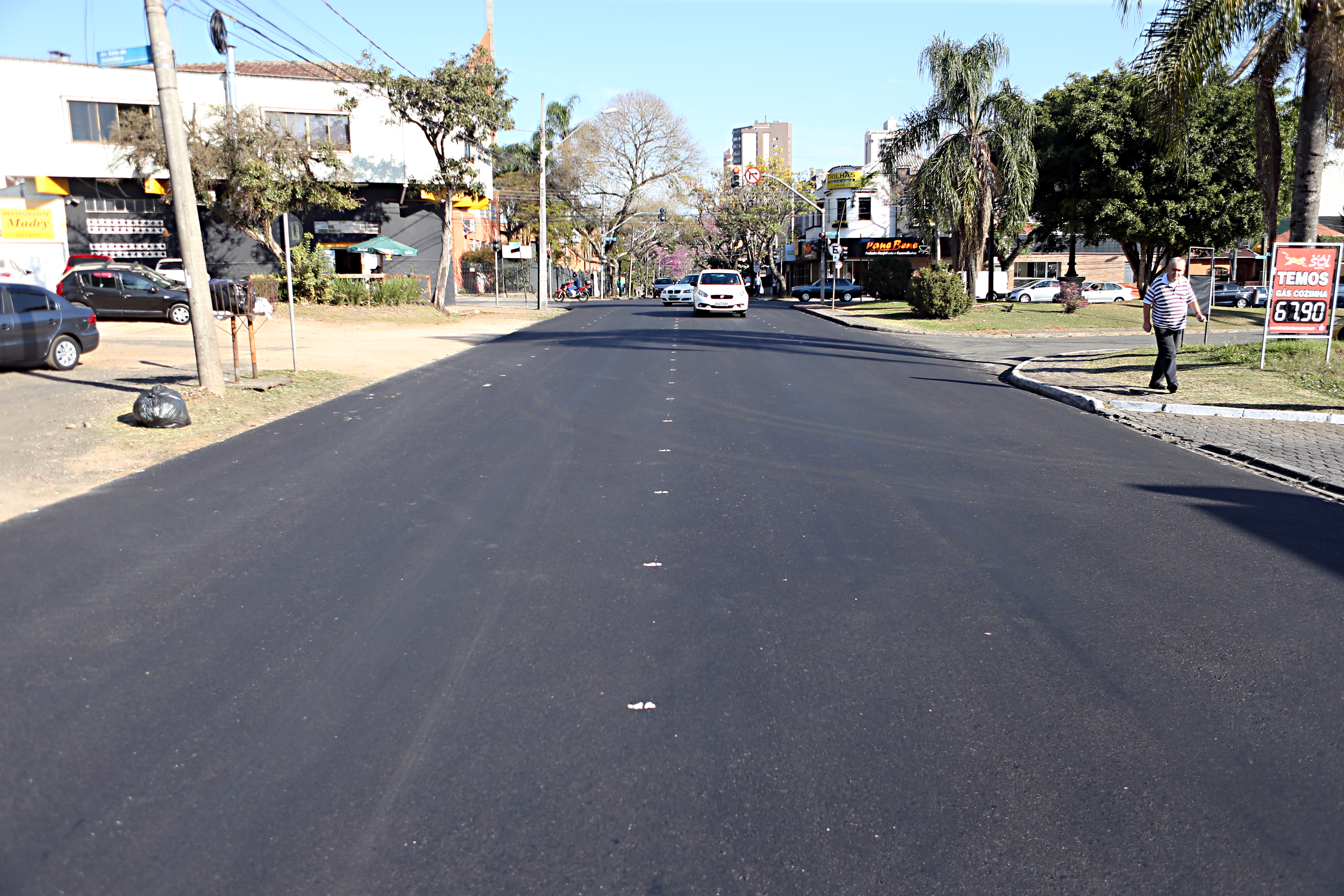 Rua Padre Germano Mayer | Albari Rosa/Gazeta do Povo