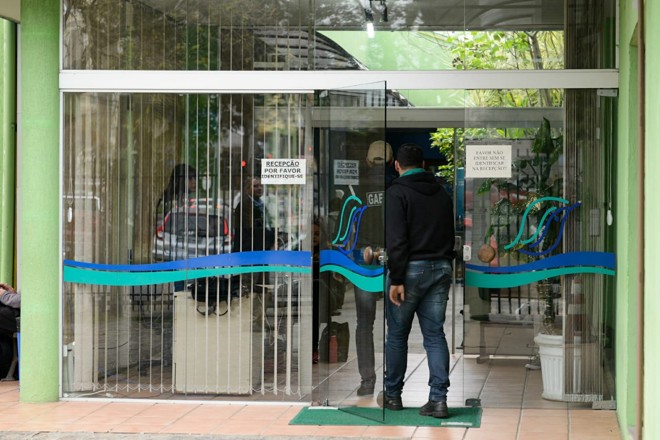 Agentes do Gaeco atuam na sede do IAP, em Curitiba | Henry Milléo/Gazeta do Povo /