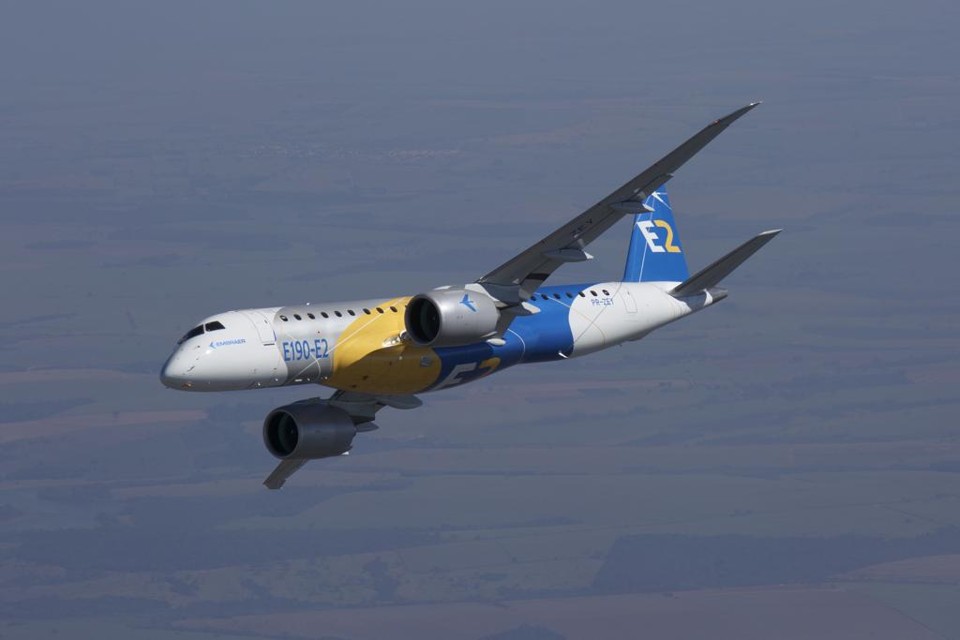 E190-E2. | Embraer/Divulgação