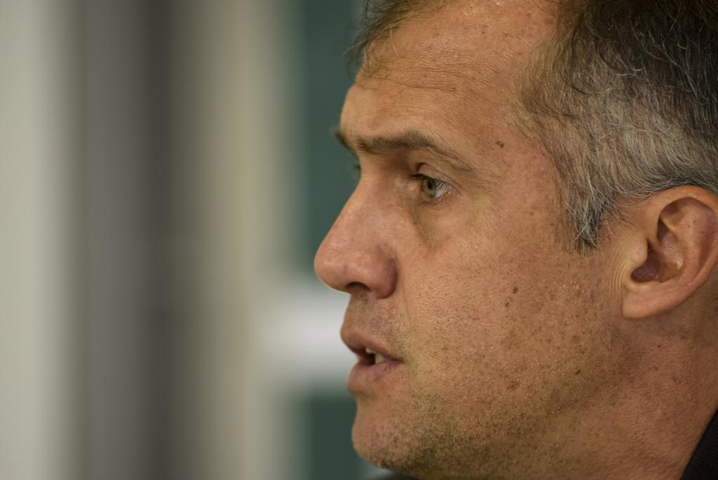 Eduardo Baptista não escondeu o time do Coritiba para o duelo com o São Bento, neste sábado (21). | Henry Milleo/Gazeta do Povo