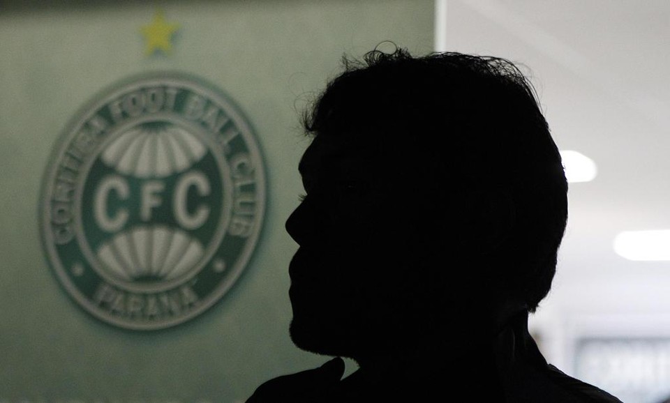 Kleber no CT da Graciosa, do Coritiba. | Jonathan Campos/Gazeta do Povo