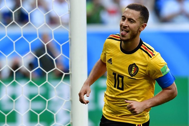 Hazard marcou o segundo gol do jogo, três no Mundial | GIUSEPPE CACACE/AFP