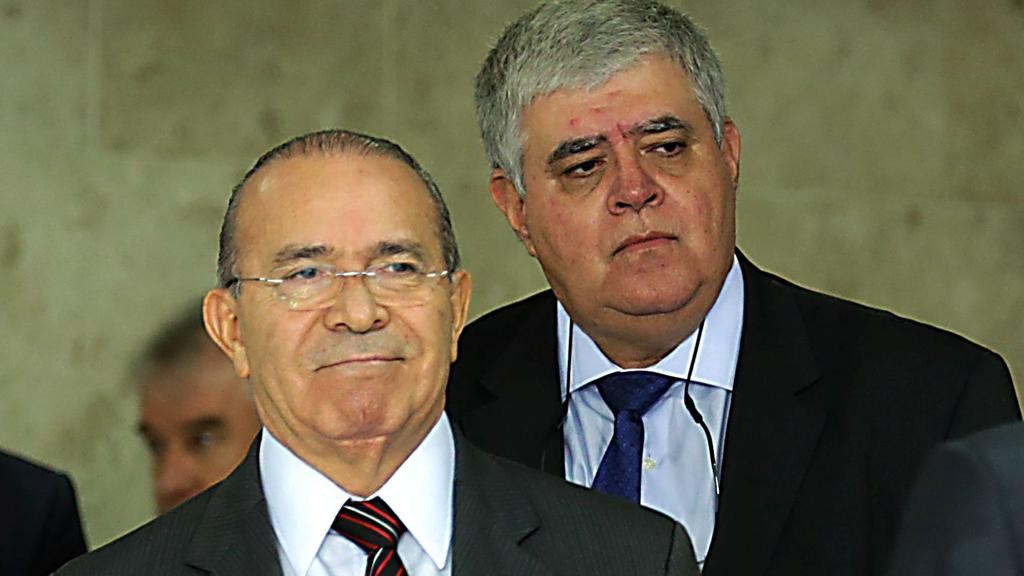 Eliseu Padilha (esq.), Carlos Marun (dir) e Osmar Terra tiveram celulares clonados.