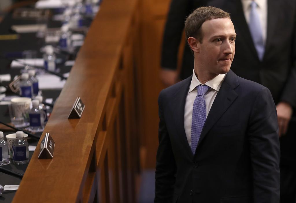 Mark Zuckerberg, CEO do Facebook. | WIN MCNAMEE/AFP