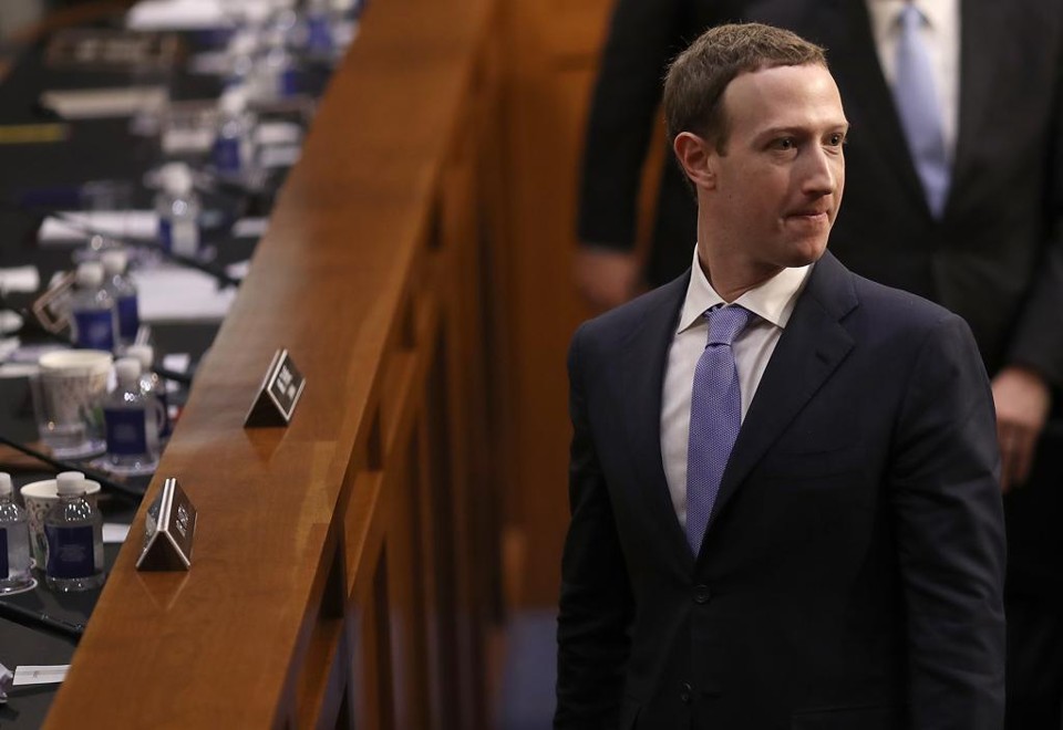 Mark Zuckerberg, CEO do Facebook. | WIN MCNAMEE/AFP