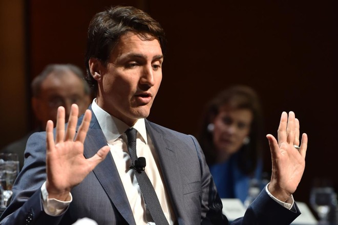 É a primeira vez que o primeiro-ministro canadense, Justin Trudeau, fala sobre o assunto | HECTOR RETAMALAFP
