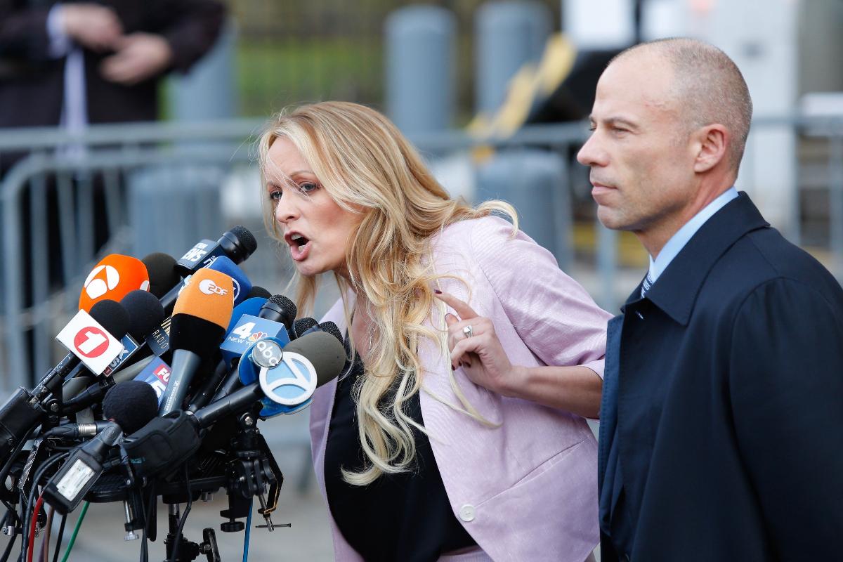 Stephanie Clifford, conhecida como Stormy Daniels, deve ser acusada por uma ou mais contravenções | EDUARDO MUNOZ ALVAREZAFP