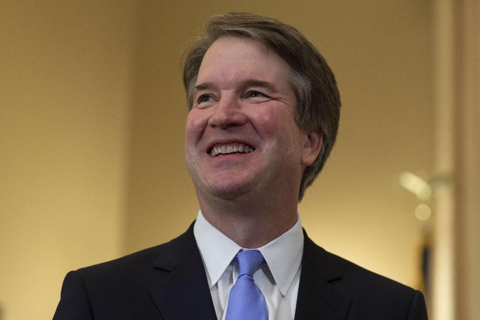 Brett Kavanaugh foi anunciado por Donald Trump como indicado à Suprema Corte dos EUA no dia 9 de junho. | Alex Edelman/AFP