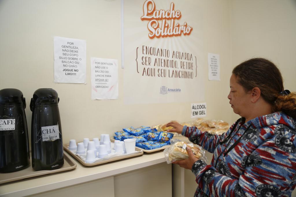 O lanche é servido | Aniele Nascimento/Gazeta do Povo