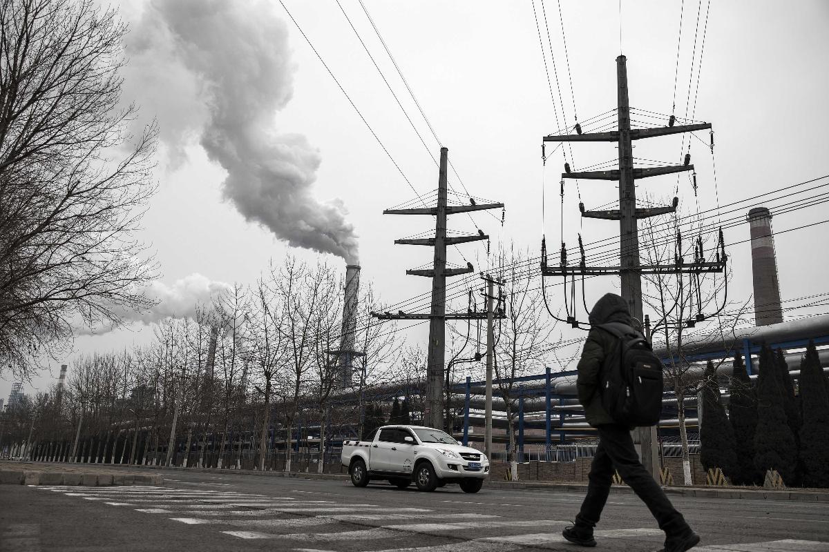 China é o país que mais emite gás carbônico no mundo: 27,6% do total, segundo levantamento do conglomerado energético BP | Qilai Shen/Bloomberg