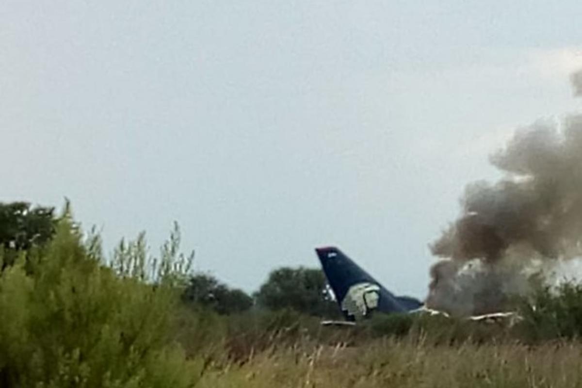 Avião que caiu é um Embraer 190, de fabricação brasileira | Pilar Aguilar/Twitter