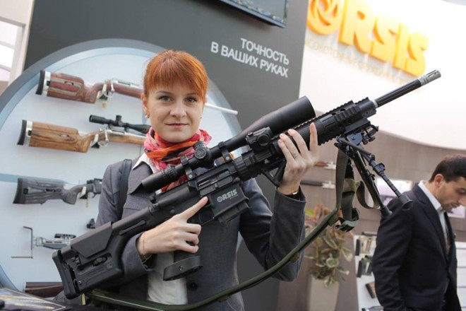 Maria Butina, em Moscou, em outubro de 2013 | Arquivo pessoalReprodução/Facebook Maria Butina