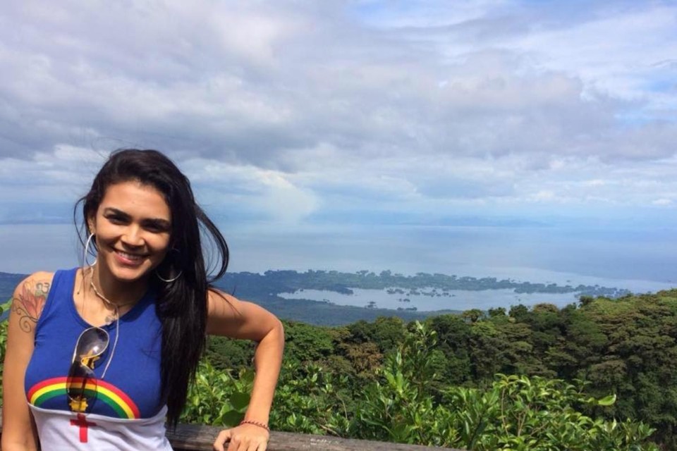 Estudante da Universidade Americana (UAM), Raynéia teria sido metralhada | Arquivo pessoal/Facebook