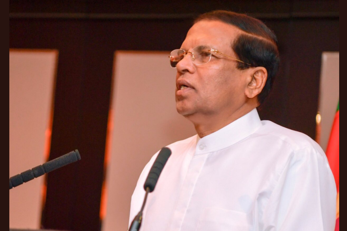 Presidente do Sri Lanka, Maithripala Sirisena | Reprodução/Twitter Maithripala Sirisena