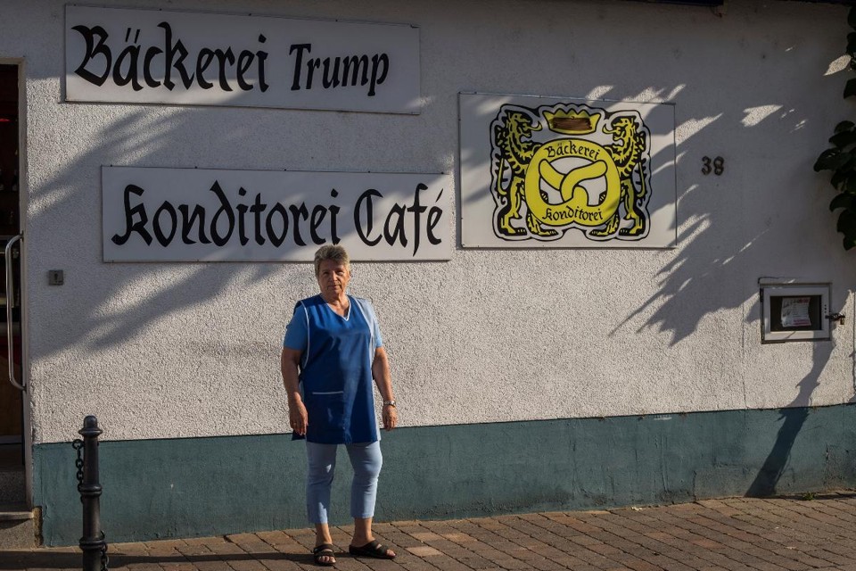 Ursula Trump, cujo marido é primo em sétimo grau do presidente americano  | LENA MUCHA/NYT