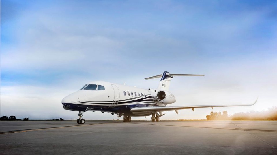 Modelo Cessna Citation Longitude, um jato de porte médio vendido pela TAM Aviação Executiva. | Textron Aviation/Divulgação/