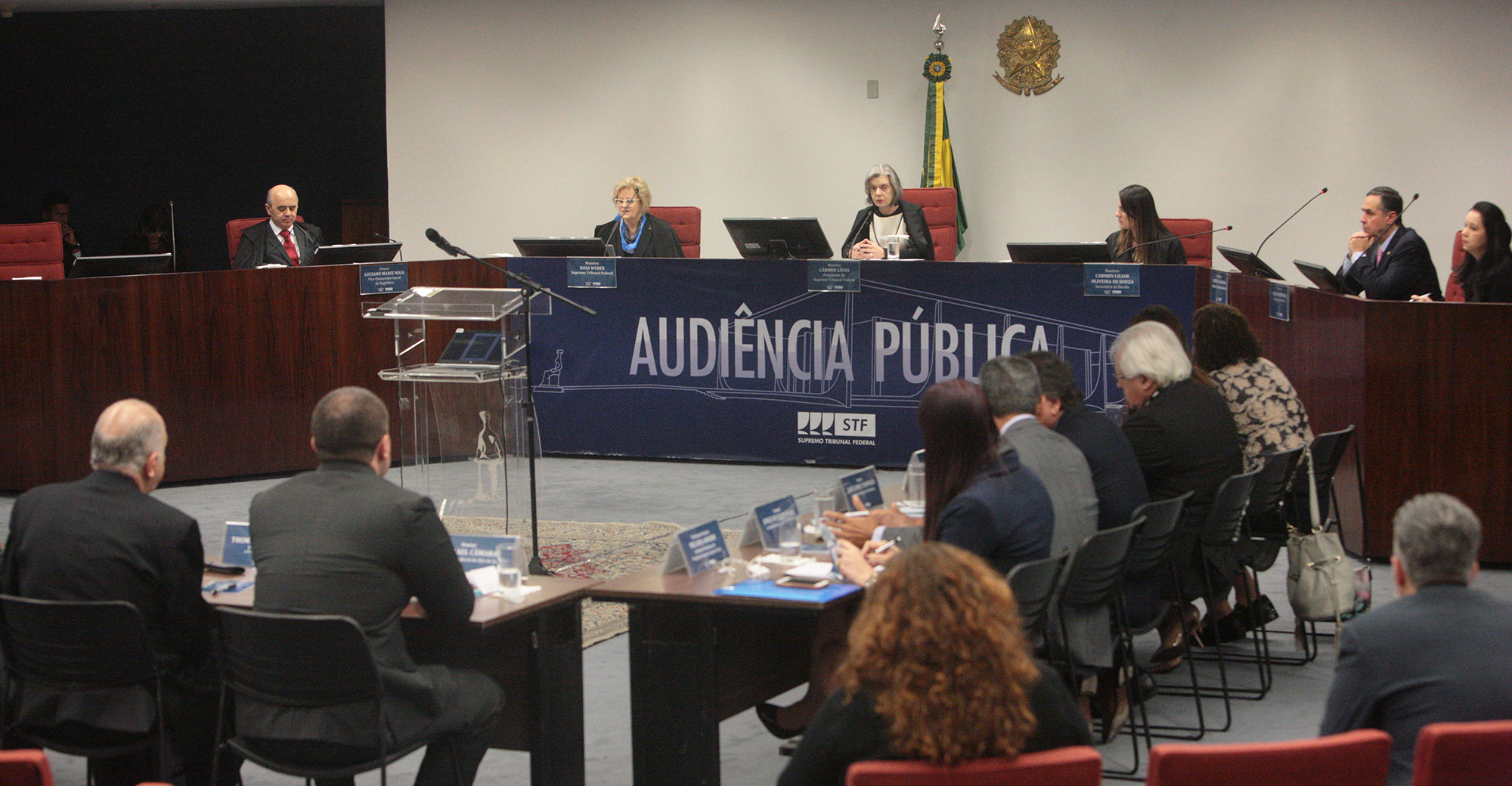 A audiência pública no STF sobre o pedido de legalização do aborto no Brasil contou com quase 24 horas de exposições | Carlos Moura / STF