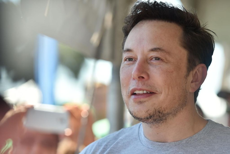 Elon Musk, CEO da Tesla, fabricante norte-americana de carros elétricos. | ROBYN BECK/AFP