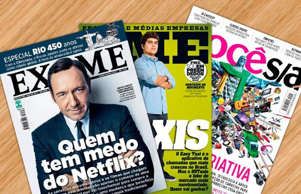 Exame e Você S/A estão entre as publicações consideradas prioritárias para o grupo. Mesmo assim, sondagens que incluiriam esses títulos teriam sido recebidas. | Reprodução Peixe Urbano/