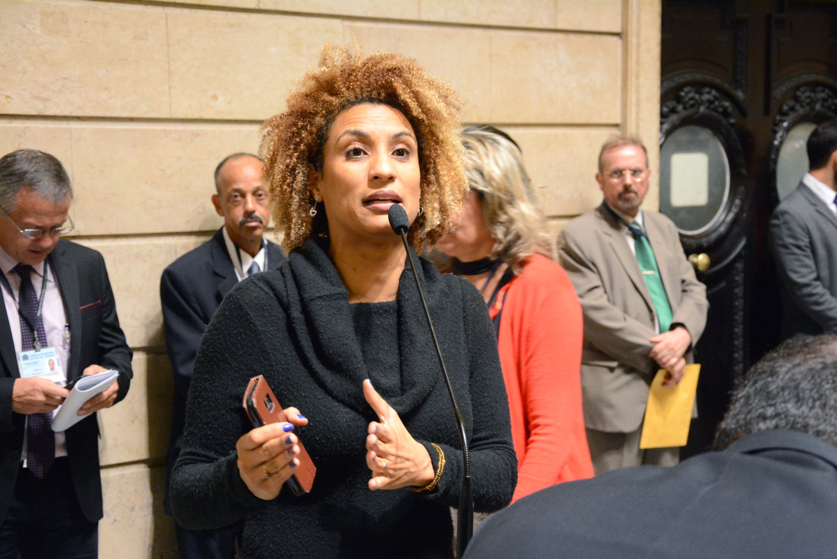 A vereadora Marielle Franco, do Psol, foi morta a tiros no Centro do Rio em março deste ano | Renan Olaz/CMRJ