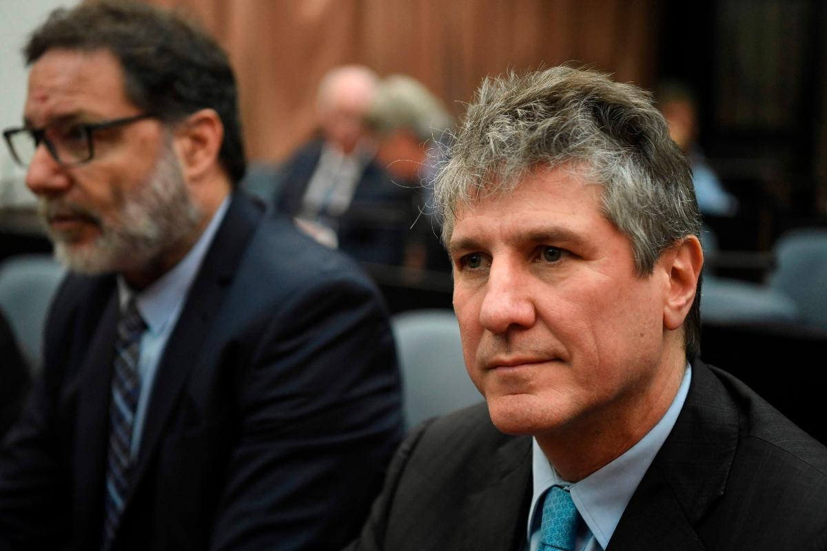 Amado Boudou aguarda sentença judicial em tribunal de Buenos Aires | EITAN ABRAMOVICH/AFP
