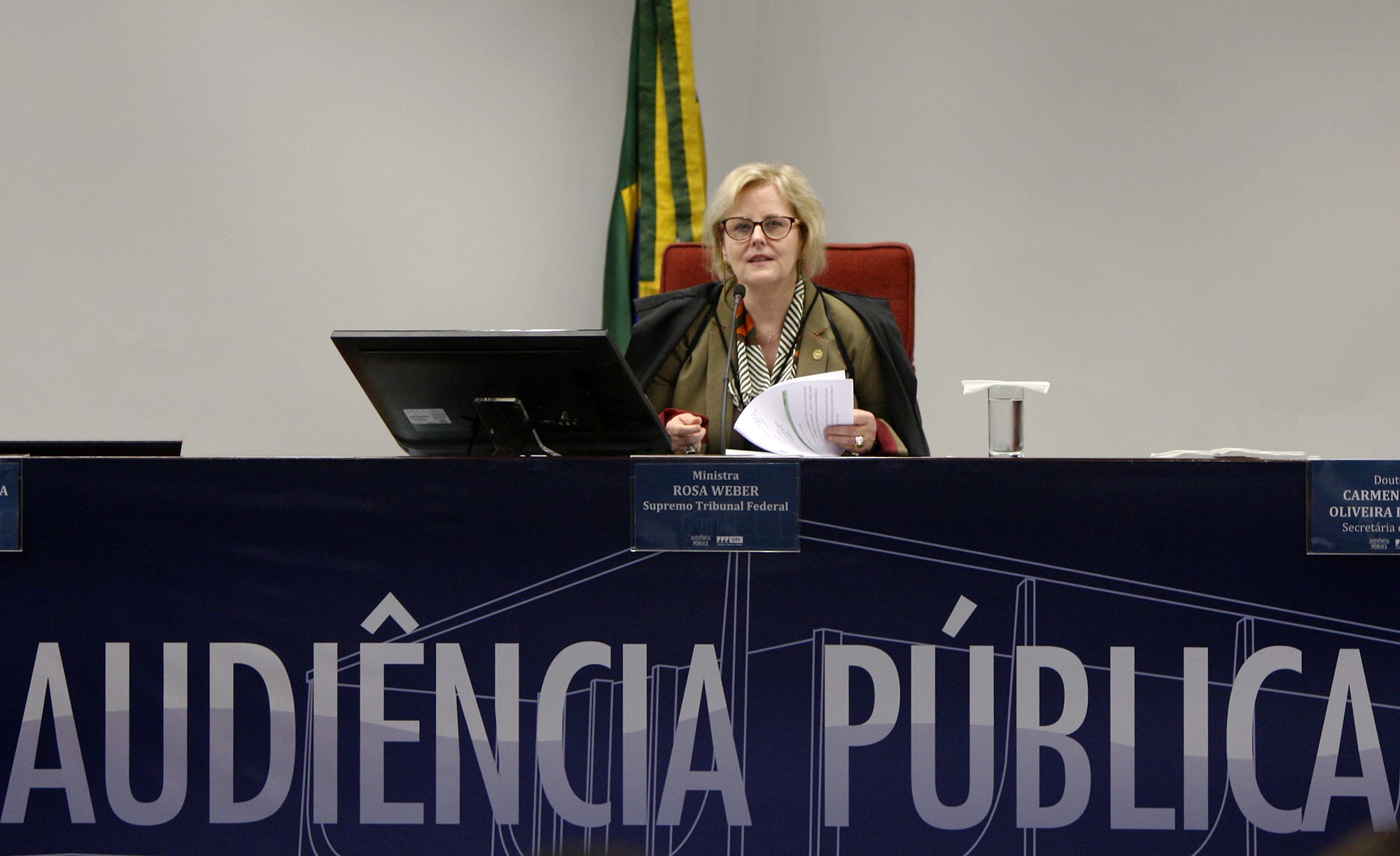 A ministra do STF Rosa Weber é a relatora da ação que pede a descriminalização do aborto até a 12ª semana de gestação | Rosinei Coutinho/STF