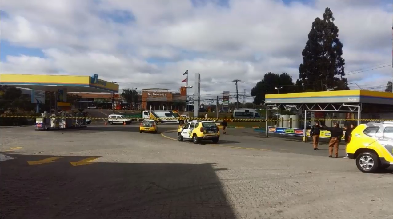 Região foi isolada pela polícia | Reprodução/Setran