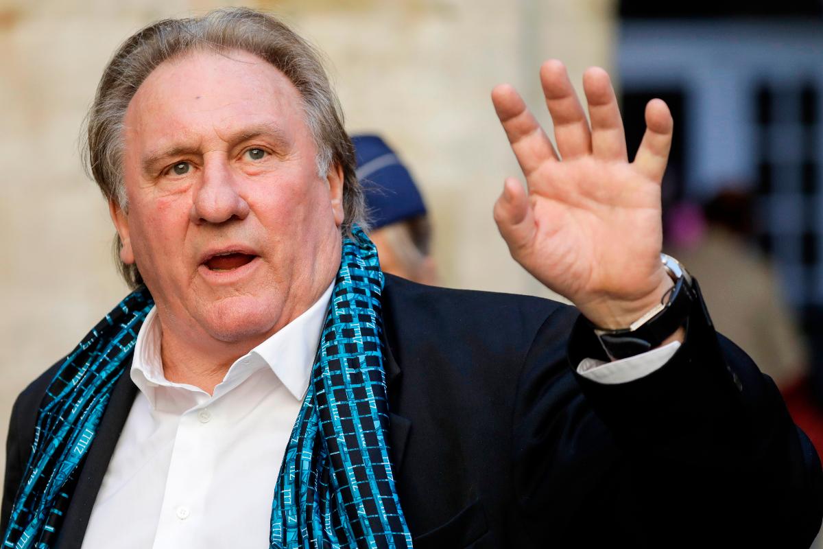 O ator francês Gérard Depardieu chega a festival de cinema em Bruxelas, em junho de 2018 | THIERRY ROGEAFP