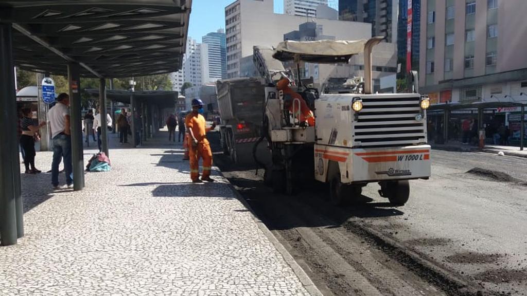 Todas as linhas que param no trecho interno da Rui Barbosa vão ter que desembarcar no ponto do Vila Sandra nesta quarta | Setran/