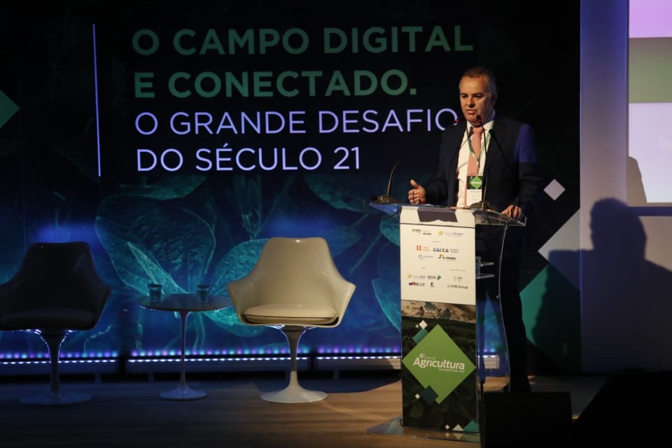 Coordenador do Núcleo de Agronegócio da Gazeta do Povo, Giovani Ferreira: “O Fórum de Agricultura aponta tendências”. | Jonathan Campos/Gazeta do Povo
