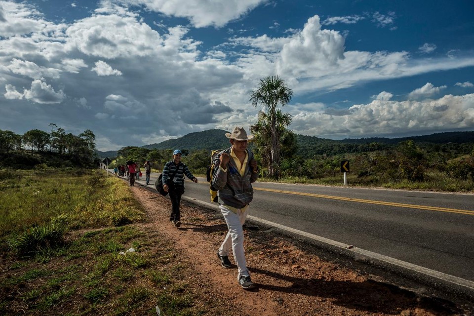 Venezuelanos entram no Brasil principalmente por Paracaima (RR) | MERIDITH KOHUT/NYT