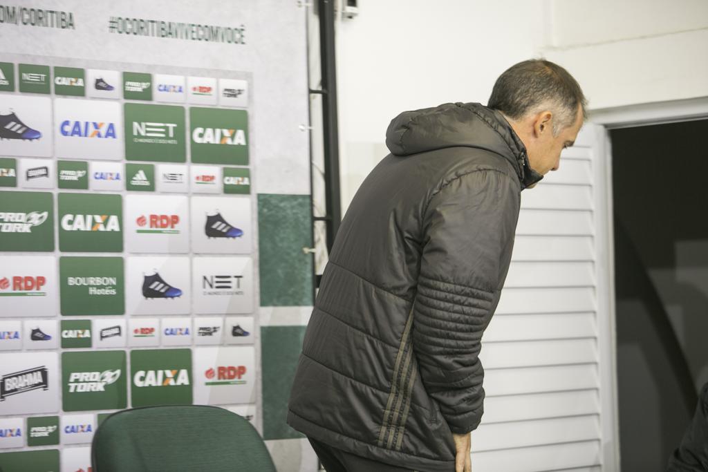 Eduardo Baptista, técnico do Coritiba. | Marcelo Andrade/Gazeta do Povo