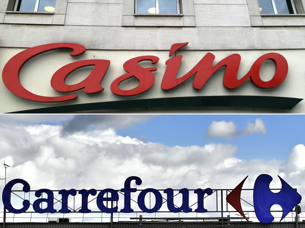 Casino, do Pão de Açúcar, teria recebido e recusado proposta de fusão do Carrefour, que desmente história | ERIC PIERMONT/AFP