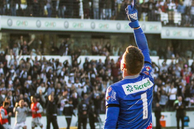 Simão, goleiro do Operário. | Josué Teixeira/Gazeta do Povo