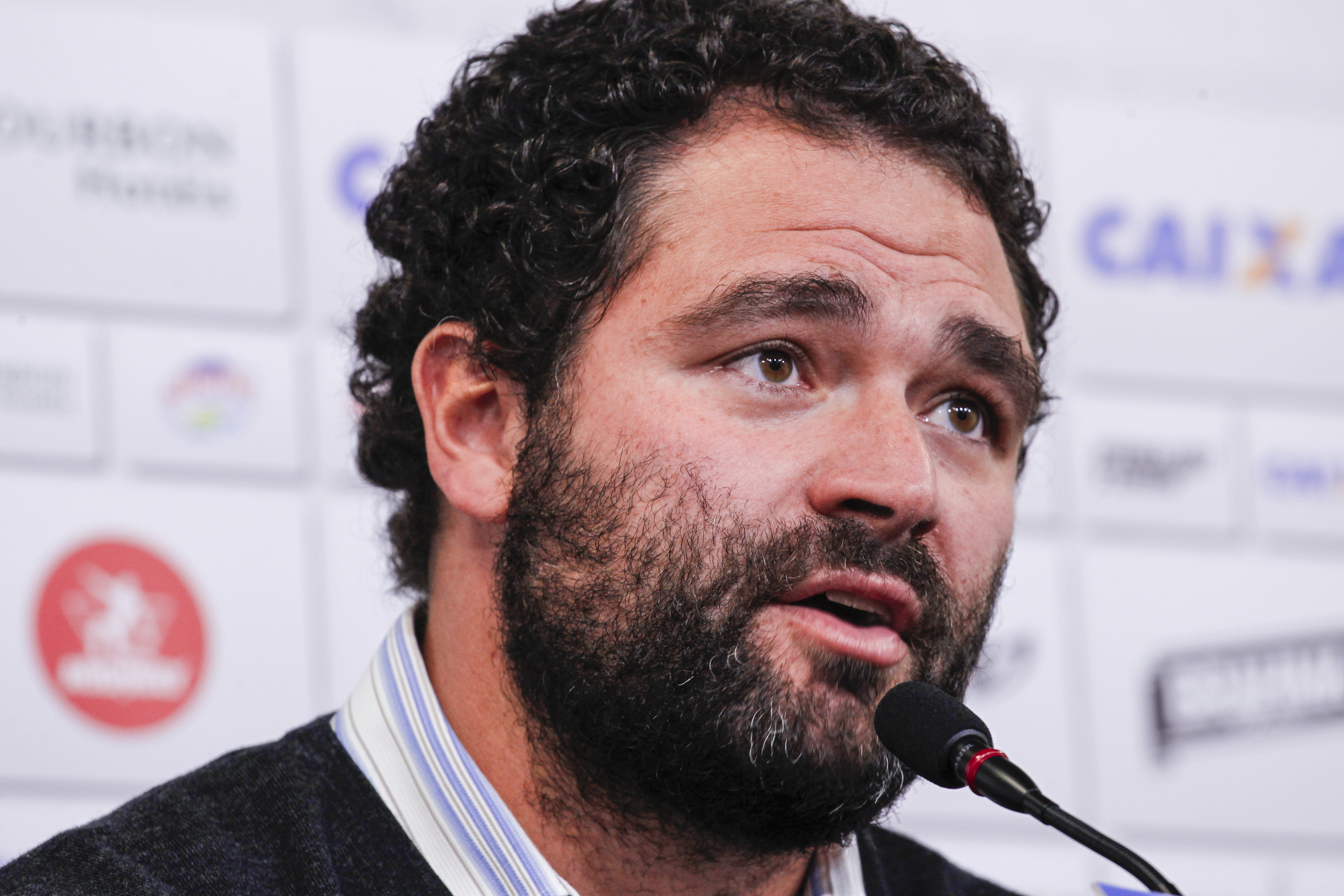 Samir Namur pediu para torcedores do Coritiba seguirem confiando no acesso à Série A | André Rodrigues/Gazeta do Povo