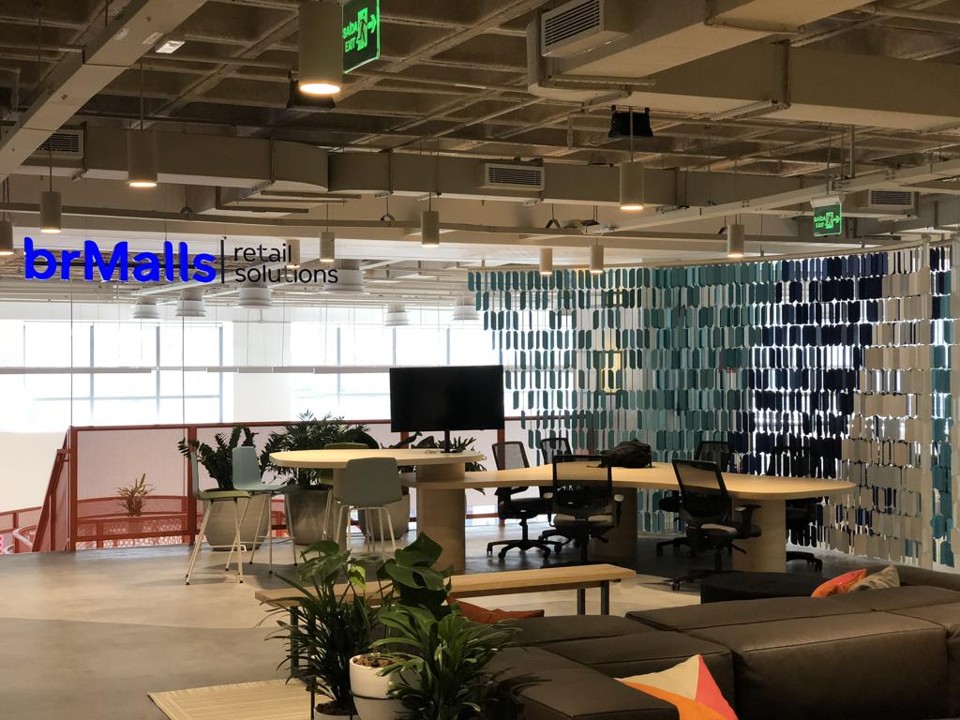 Cubo Retail, a vertical de varejo comandada pela BRMalls dentro do novo Cubo Itáu, em São Paulo. | Divulgação/