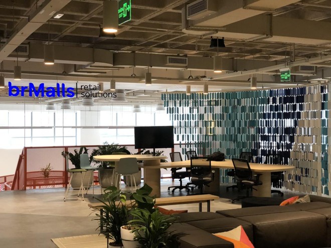 Cubo Retail, a vertical de varejo comandada pela BRMalls dentro do novo Cubo Itáu, em São Paulo. | Divulgação/