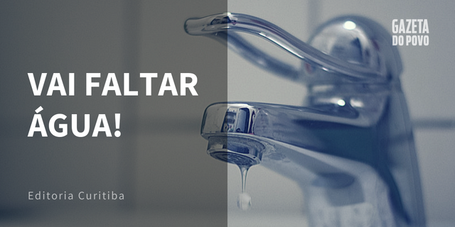 Em Curitiba, a região afetada será o Alto da XV | /Gazeta do Povo