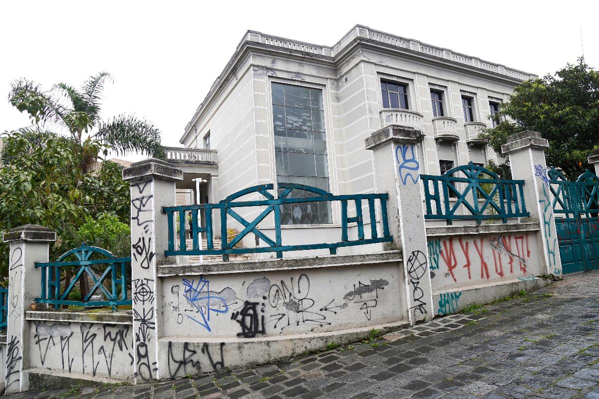 Fachada do Museu Paranaense | Aniele NascimentoGazeta do Povo