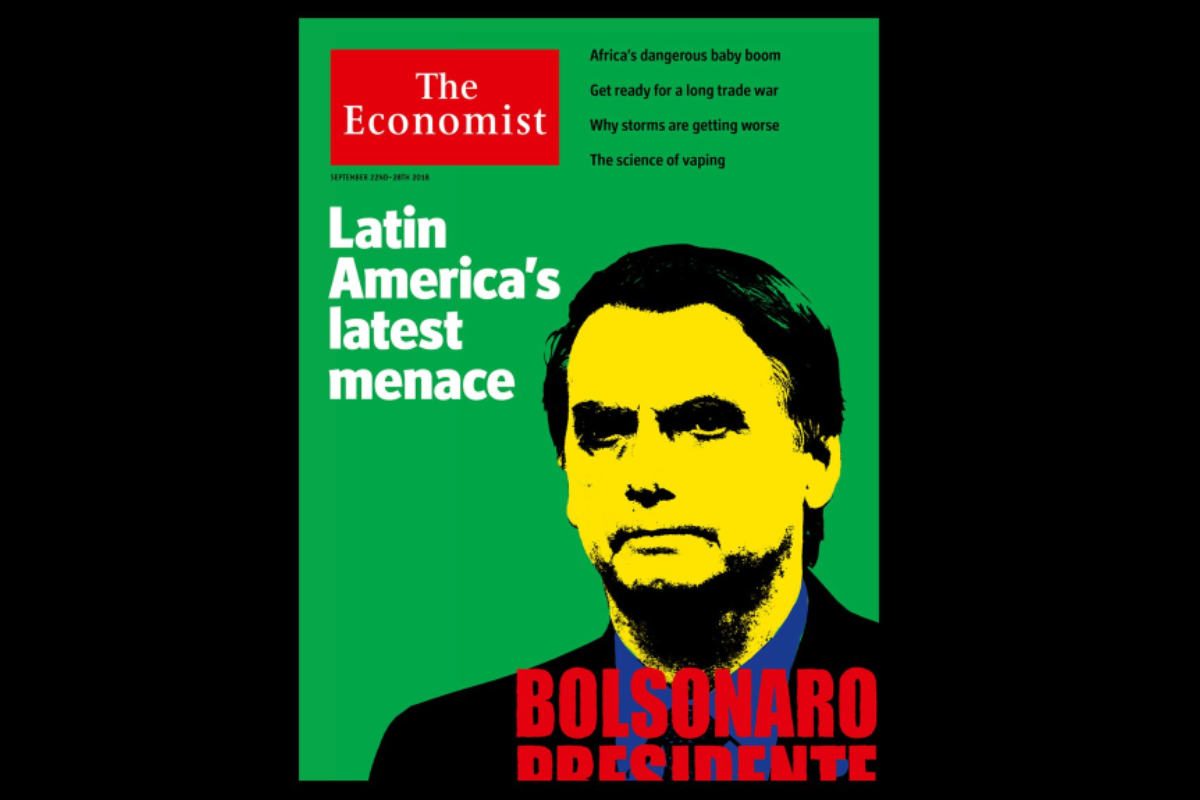 | Reprodução/ Twitter/ The Economist